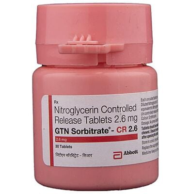 GTN Sorbitrate CR 2.6 Tablet