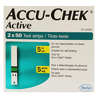 Copy of Accu-Chek Active Test Strips, 100 Count