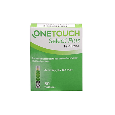 OneTouch Select Plus Test Strips, 50 Count