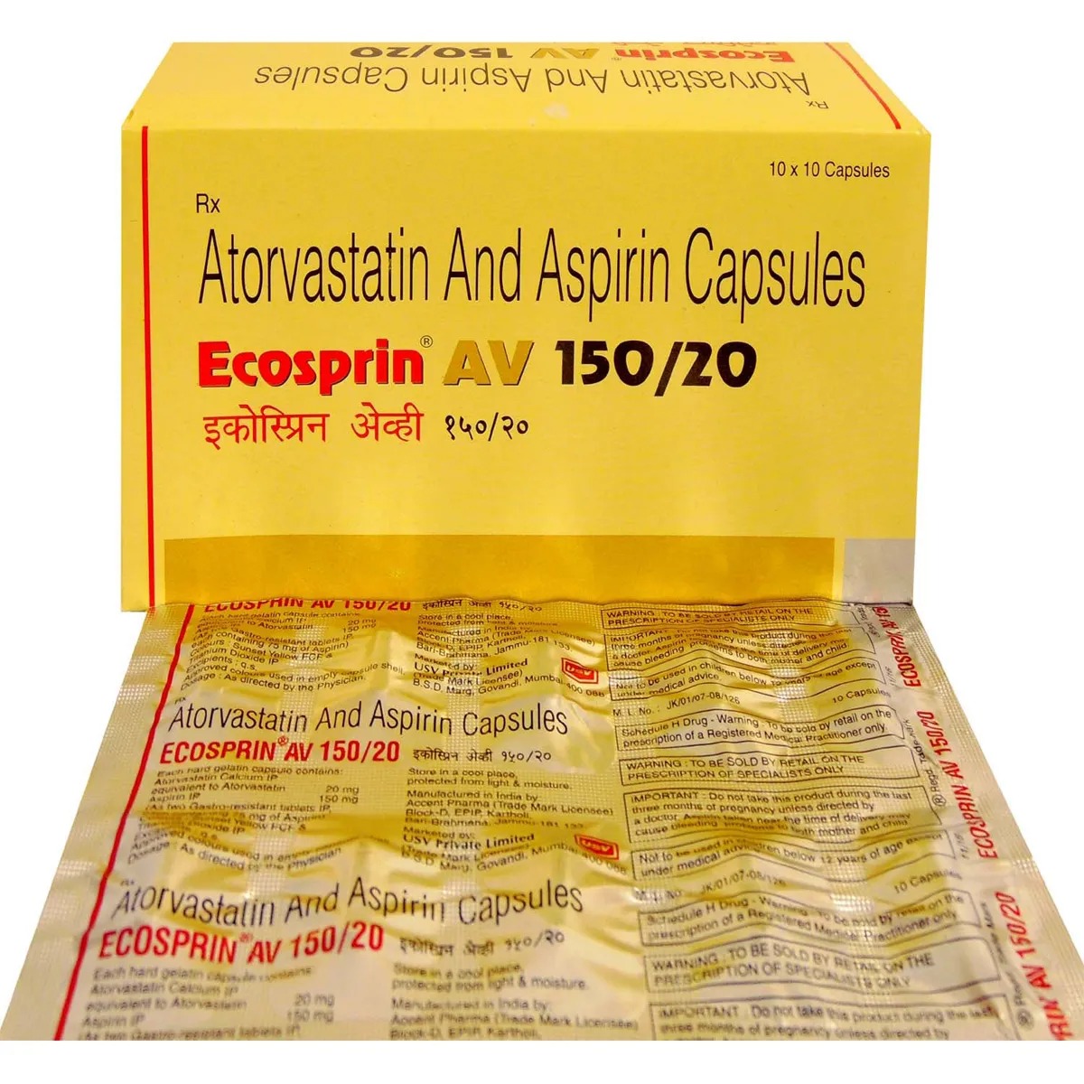 Ecosprin AV 150/20 Capsule