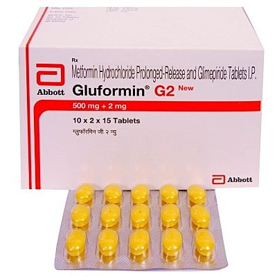 Gluformin G 2 New Tablet PR