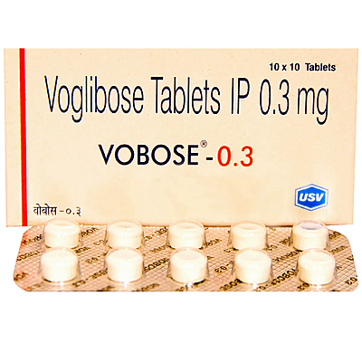 VOBOSE 0.3MG TAB 10
